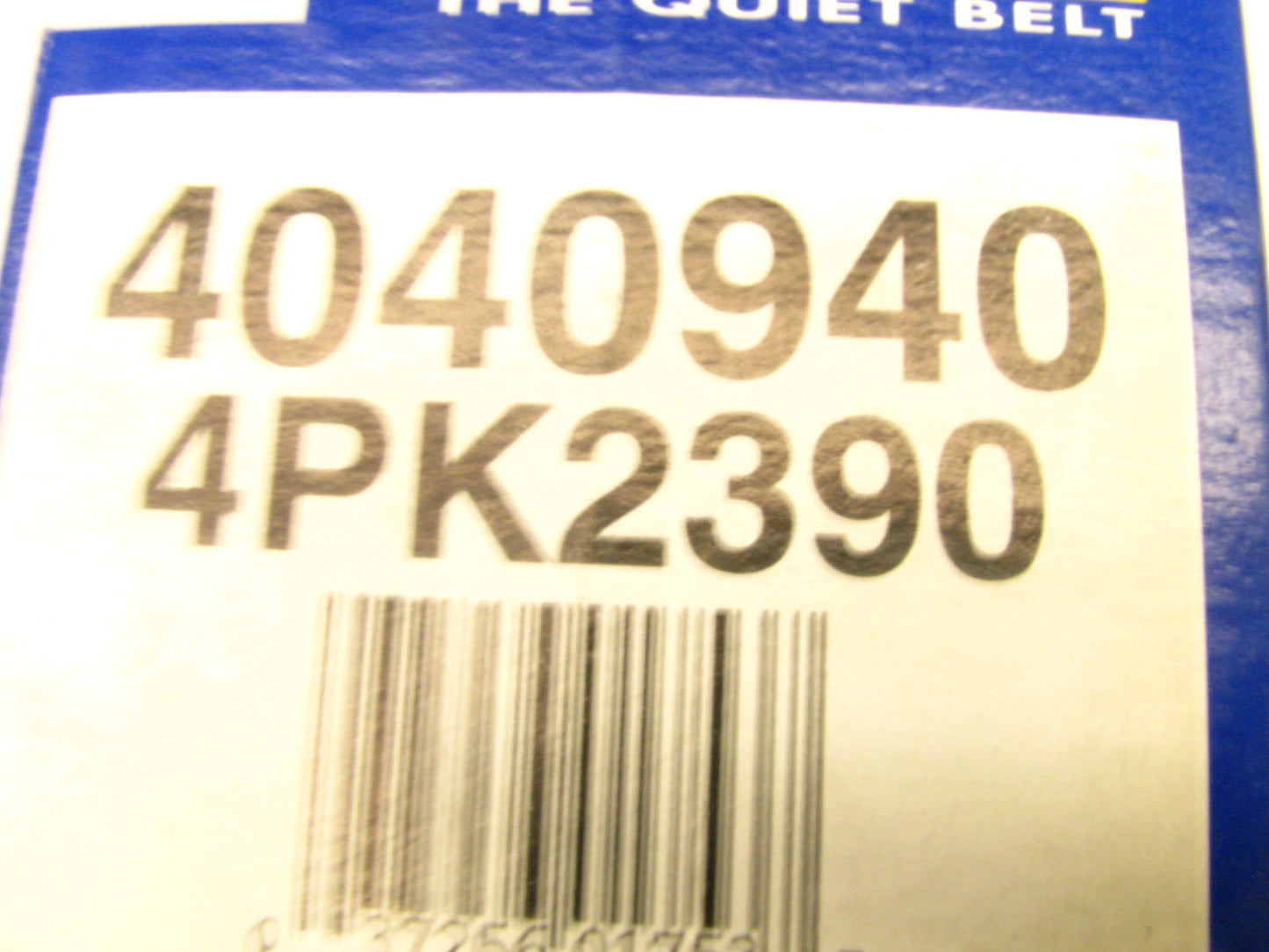 Goodyear 4040940 Serpentine Belt - 0.56'' X 94.50'' - 4 Ribs