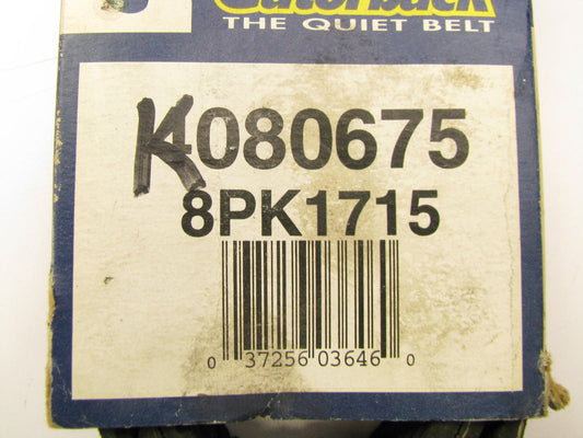 Goodyear 4080675 Serpentine Belt - 1.12'' X 68.00'' - 8 Ribs