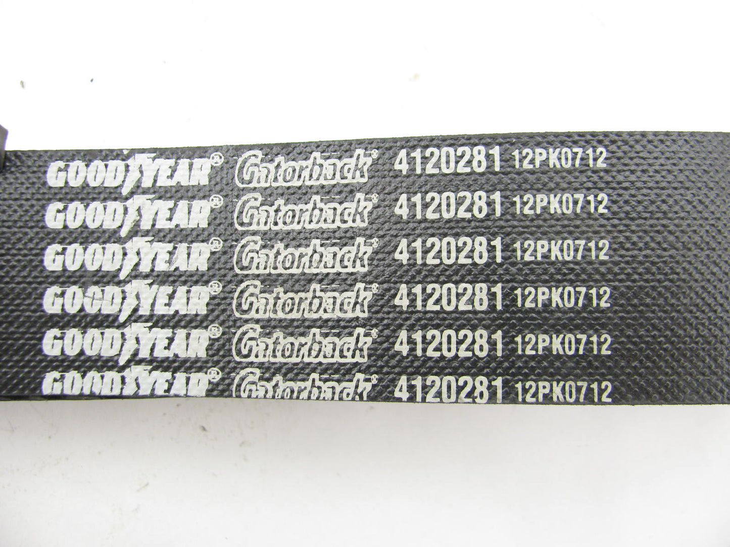 Goodyear 4120281 Serpentine Belt - 1.647'' X 28.73'' - 12 Ribs