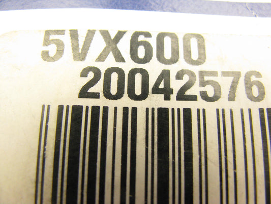 Goodyear 5VX600 VX-Wedge Cogged Accessory Drive V-Belt - 5/8'' X 60''