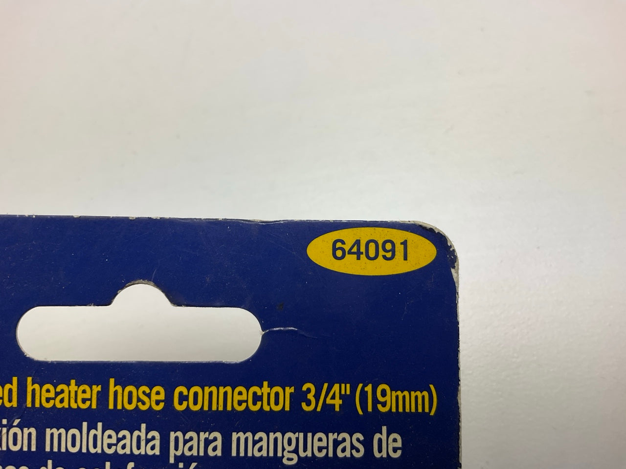 Goodyear 64091 Molded Heater Hose T-Connector, 3/4'' Tee With Clamps