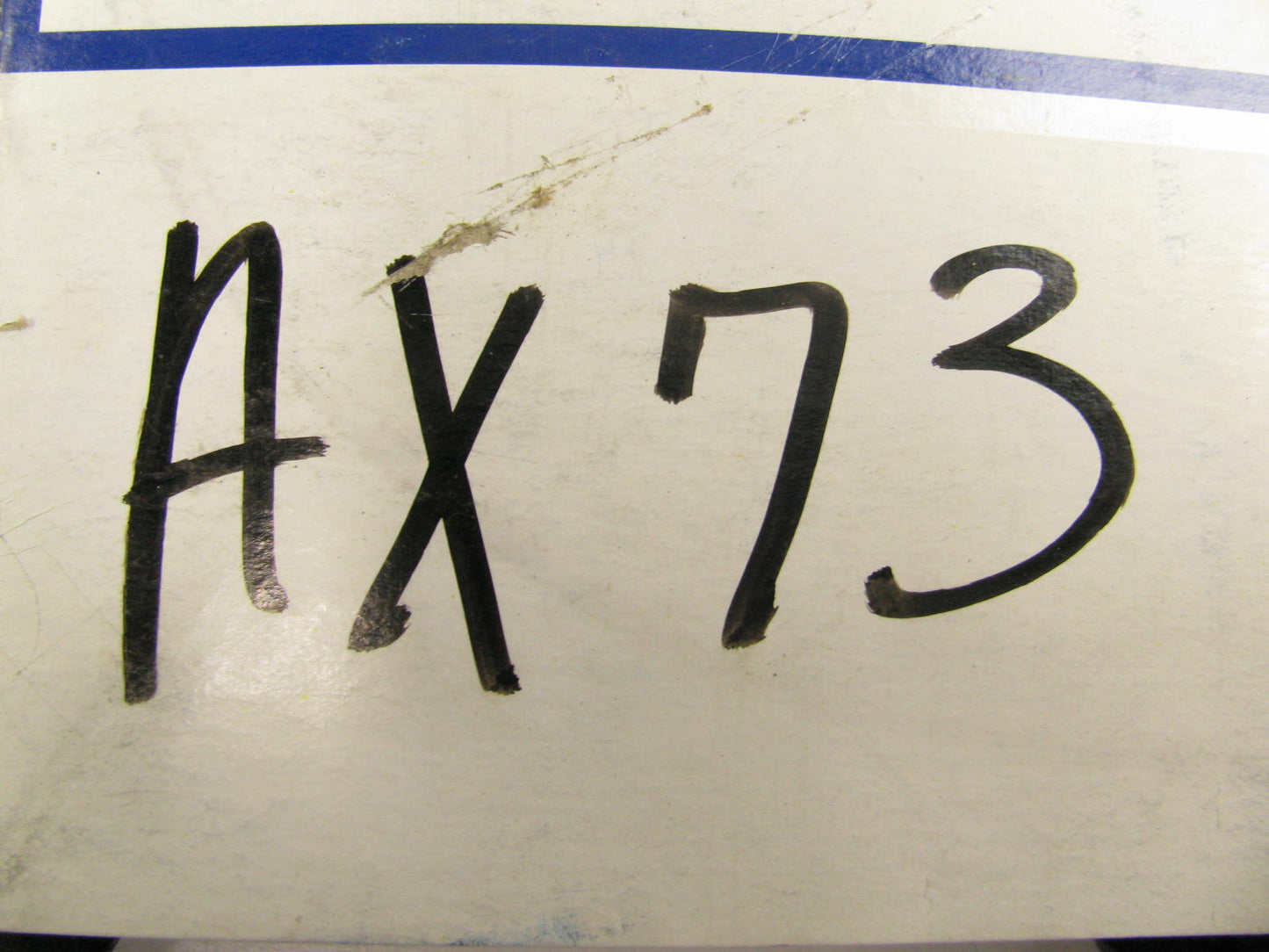 Goodyear AX73 Industrial Cogged Accessory Drive Belt - 1/2'' X 75''