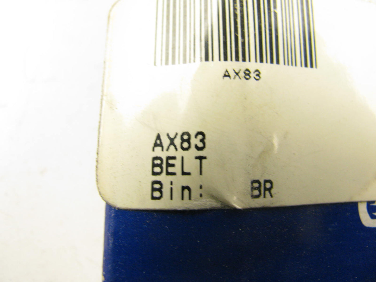 Goodyear AX83 Industrial Cogged Accessory Drive V-Belt - 1/2'' X 85''