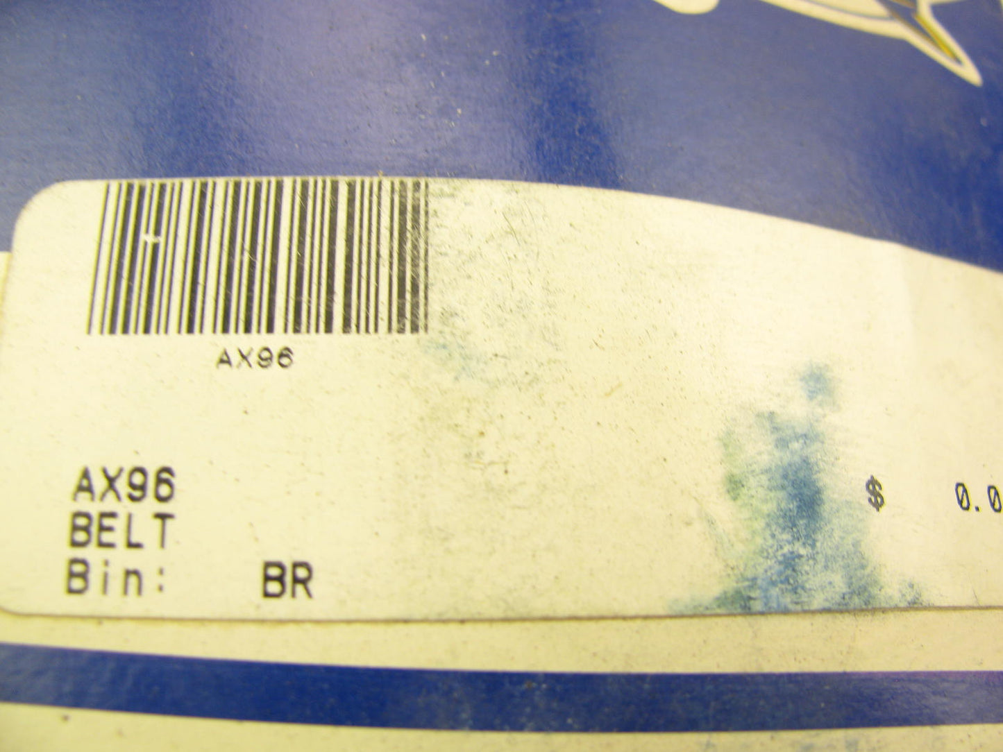 Goodyear AX96 Industrial Cogged Accessory Drive V-Belt - 1/2'' X 98''