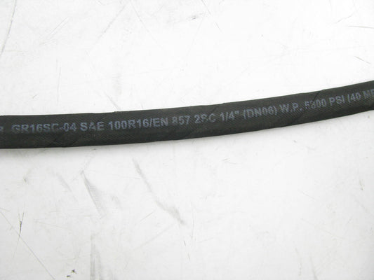 1/2'' X 35Ft Goodyear GR16SC-04 5800 PSI High Pressure Hydraulic Hose