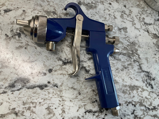 Goodyear GY2011 High Pressure Suction Feed Air Spray Paint Gun 1000cc Paint Cup