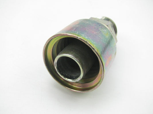 (2) Goodyear S4-JCM-1616 S4 Straight JIC Hydraulic Fitting 1'' Hose -16 Male