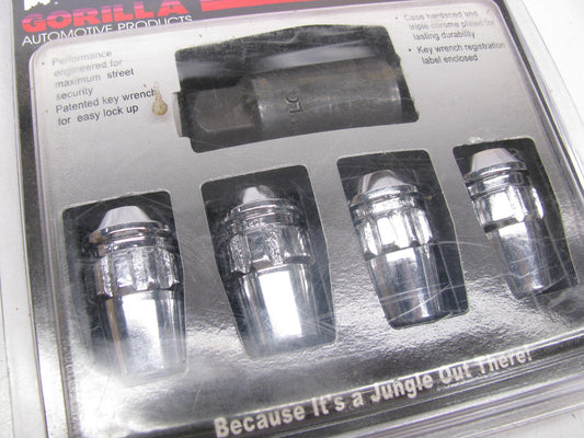 Gorilla Automotive 71641N Acorn Wheel Lock Kit (14mm X 1.50 Thread Size)