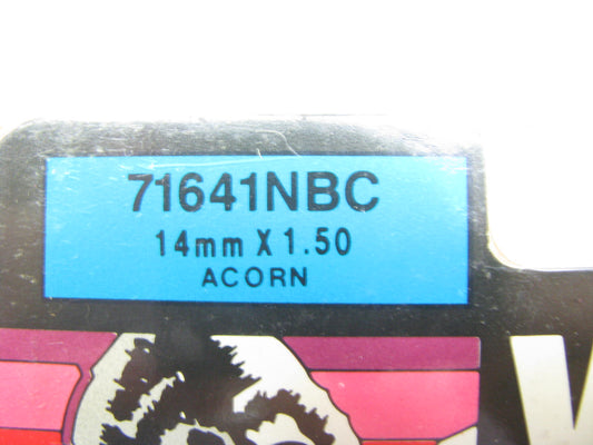 Gorilla 71641NBC Wheel Locks Black 14mm X 1.50 Thread Bulge Acorn 14x1.5