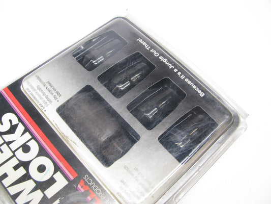 Gorilla 71671NBC Acorn Black Chrome Wheel Locks (7/16'' Thread Size)