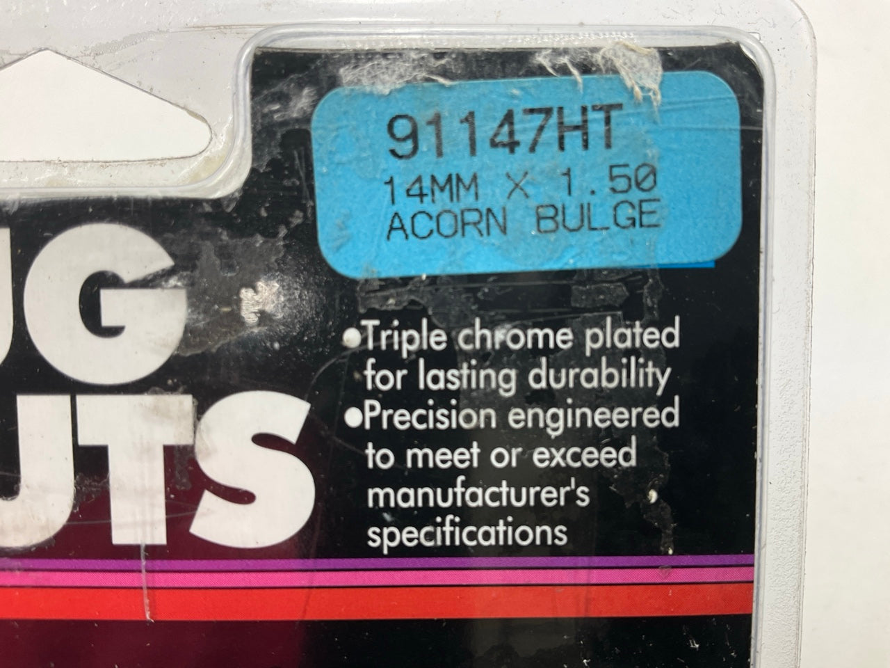 (20) Gorilla 91147HT Acorn Bulge Heat Treated 13/16'' HEX Lug Nuts 14mm X 1.50 RH