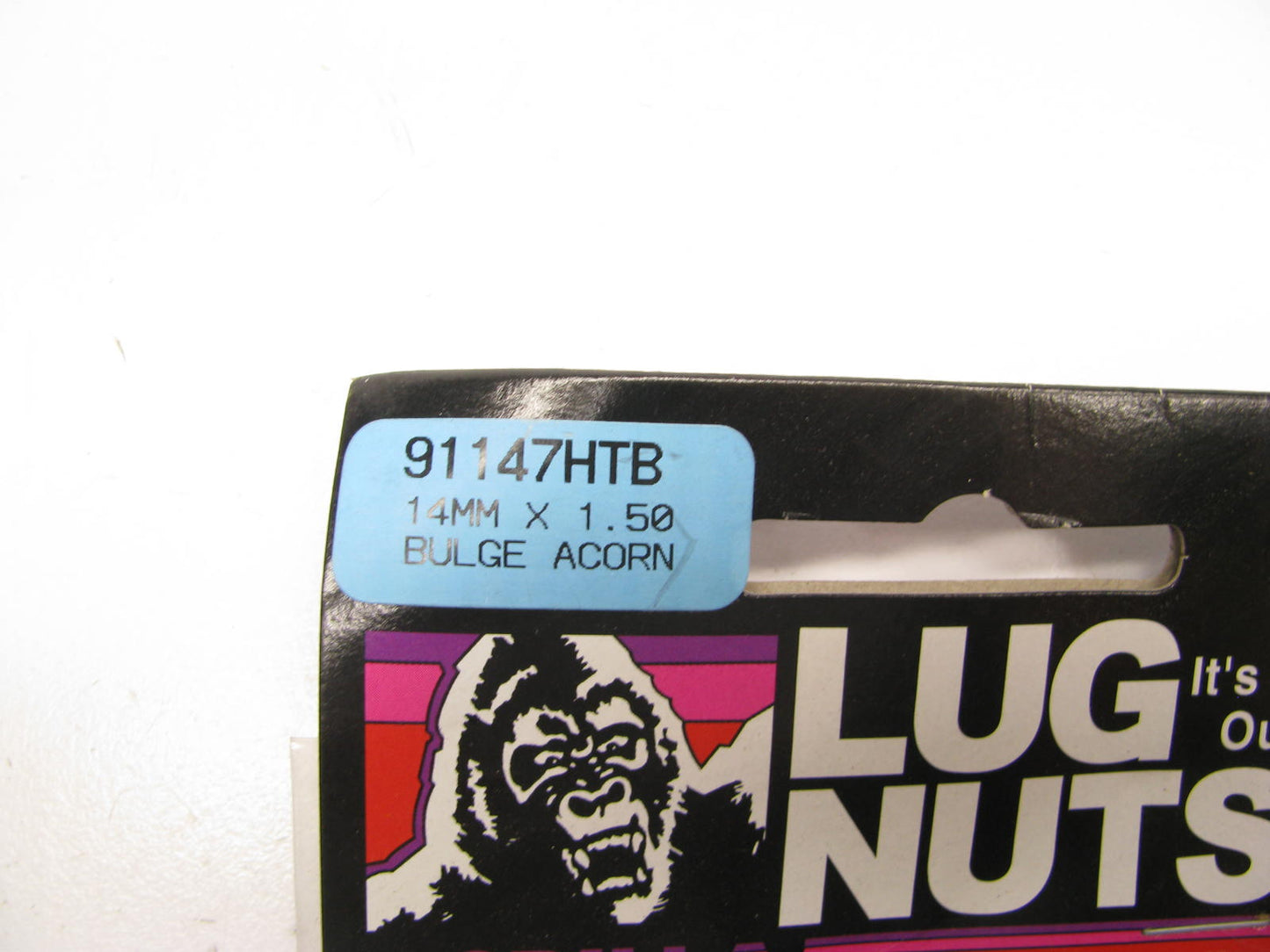 (4) Gorilla 91147HTB - Acorn Heat Treated Lug Nuts (13/16'' Hex) 14 X 1.50mm