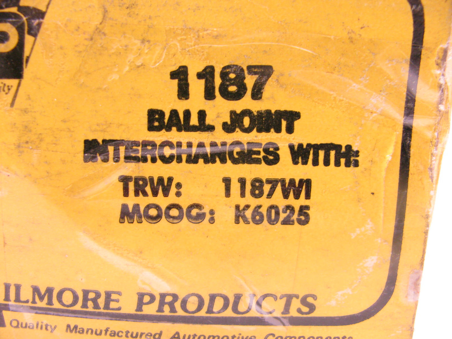 Suspension Ball Joint Front Lower Gp 1187 / K6025