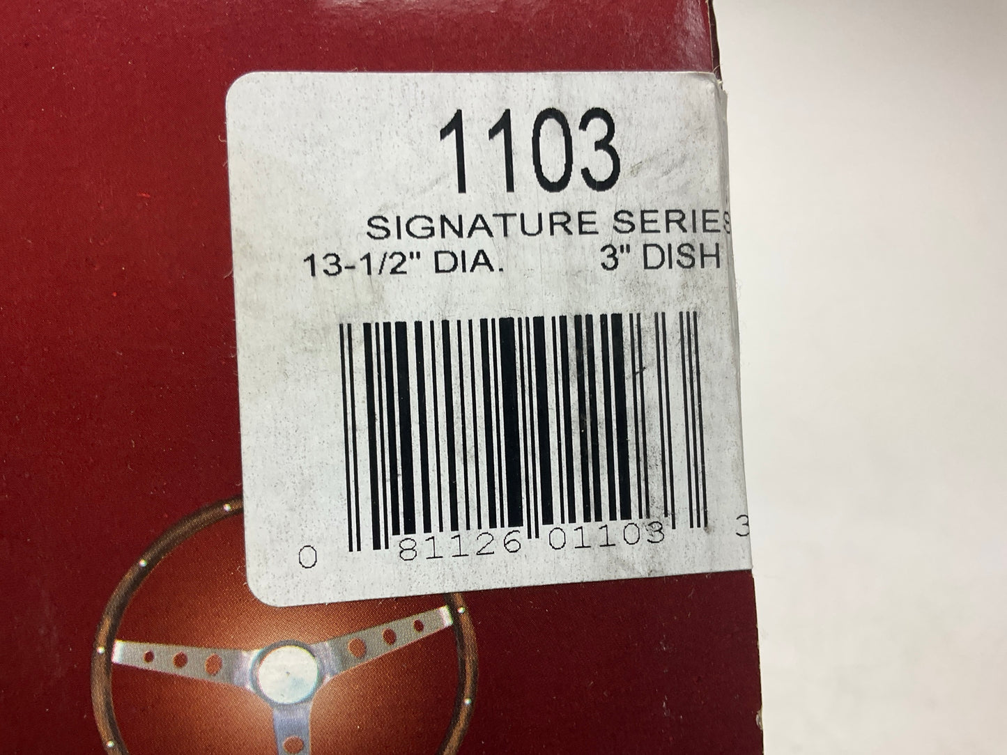 2 Scratches, See Photos - Grant 1103 GT Rally 13.5'' Steering Wheel