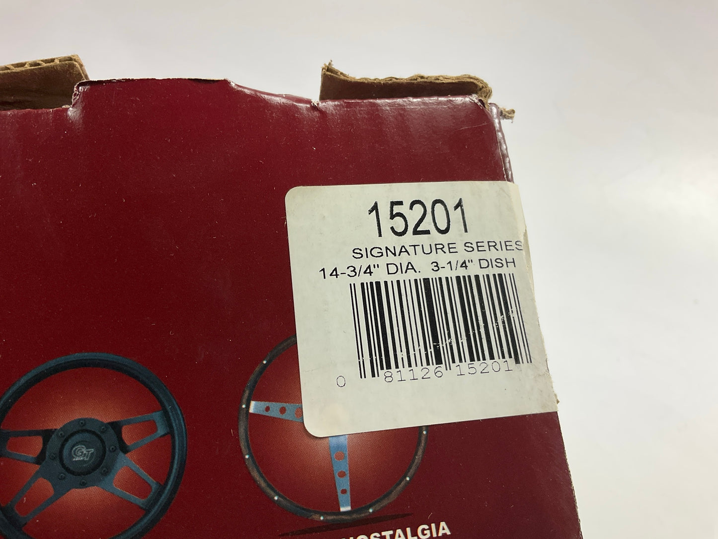 COSMETIC DAMAGE - Grant 15201 Steering Wheel, 14-3/4'' Dia., 3-1/4'' Dish