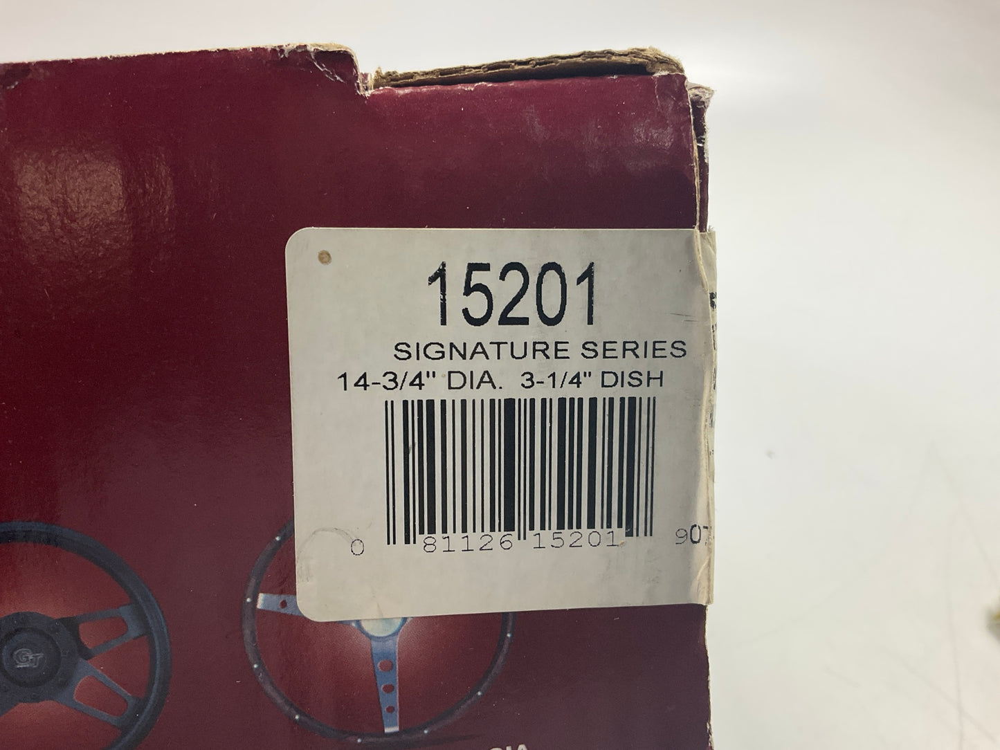 LIGHT COSMETIC DAMAGE - Grant 15201 Steering Wheel 14-3/4'' Dia., 3-1/4'' Dish