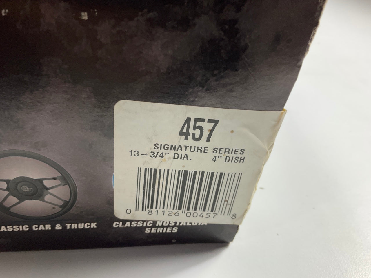 COSMETIC DAMAGE Grant 457 Club Sport Steering Wheel - 13-3/4'' Diameter, 4'' Dish