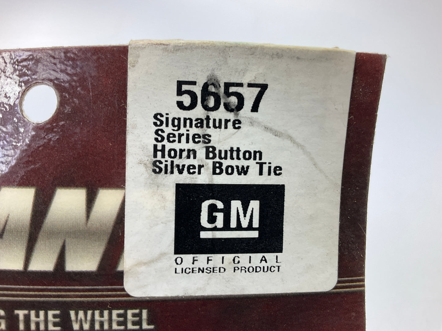 Grant 5657 Signature Series Horn Button - Bowtie Logo