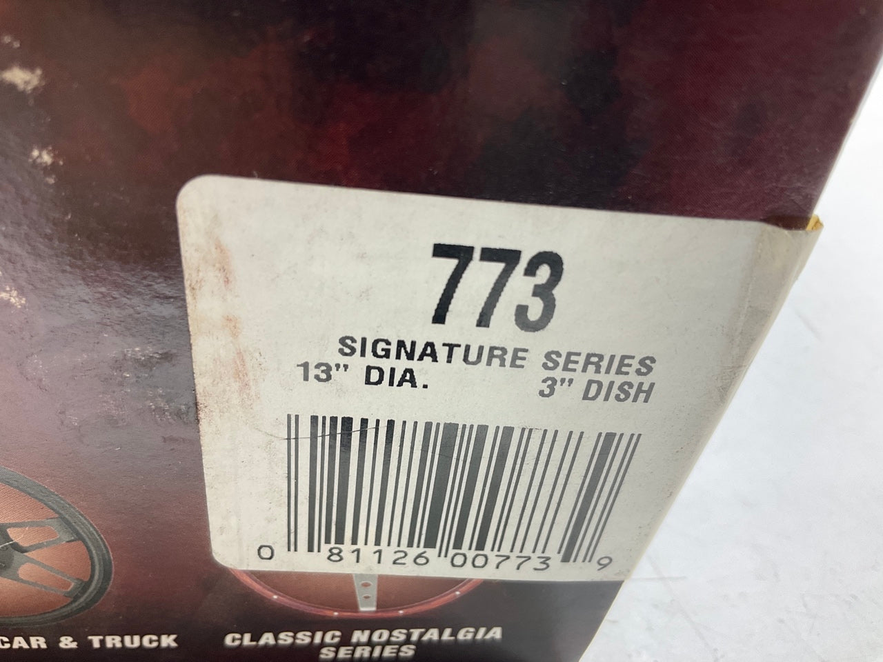 MINOR COSMETIC DAMAGE - Grant 773 Formula GT 13'' Steering Wheel, 3'' Dish