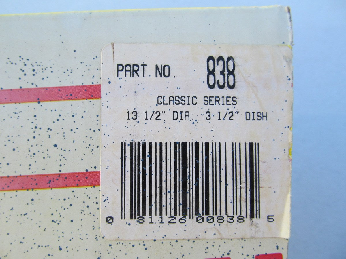 Grant 838 Classic Steering Wheel, Foam / Steel - 3-Spoke, 13.5 Diameter