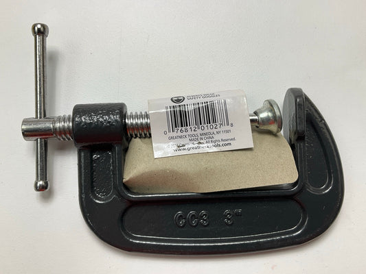 Great Neck CC3 3'' C-Clamp