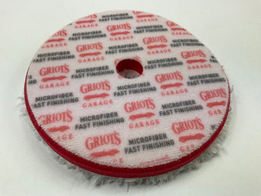 Griot's Garage 10426W 6.5'' Microfiber Fast Finish Pad