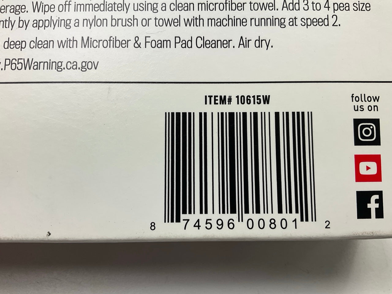 Griots 10615W Orange Foam Correcting Pad Removes Light To Moderate Defects 6.5''