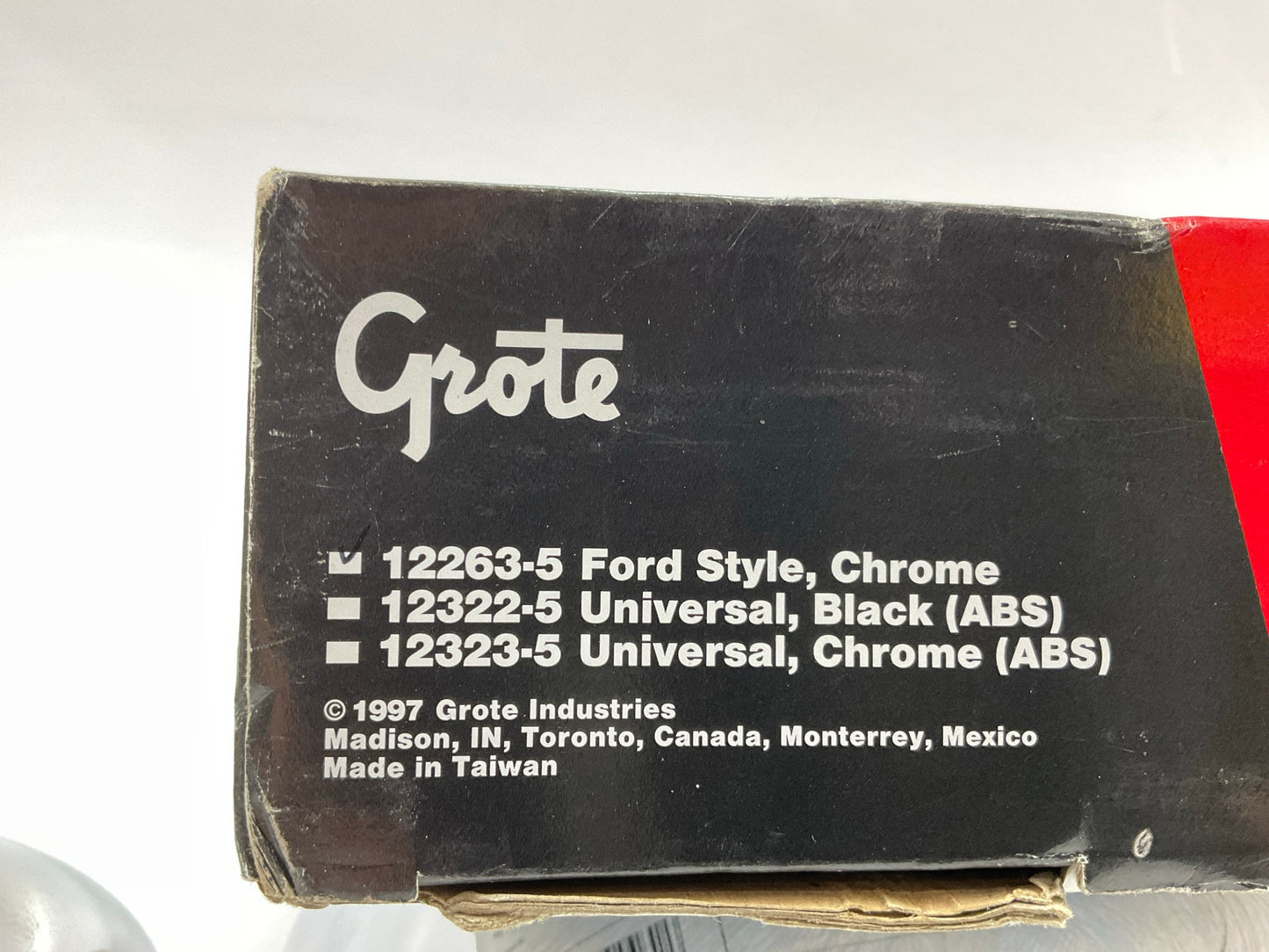 (2) Grote 12263-5 Non Heated Ford Truck & Van Mirrors 5'' X 8''