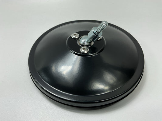 Grote 28032 Black 5'' Round Clamp-On Spot Mirror With Arm