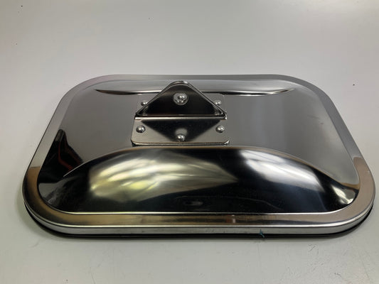 (2) Grote 28093-5 Universal Stainless Steel 10-1/2''x7-1/2'' Tripod Mirror