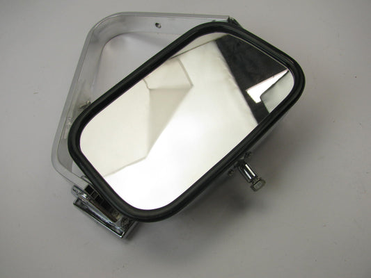 Vintage Grote 28473-5 UNIVERSAL Chrome ABS Plastic Mirror 8 5/8'' X 5 3/4''