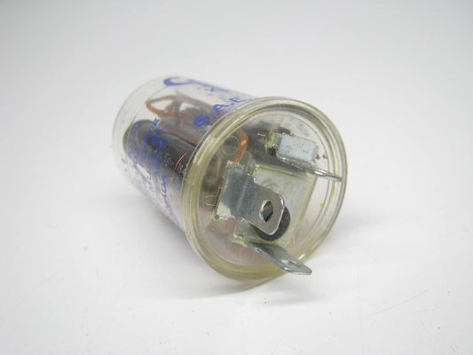 Vintage Grote 44540 3-pin Round Electromechanical Flasher, 3 Terminal