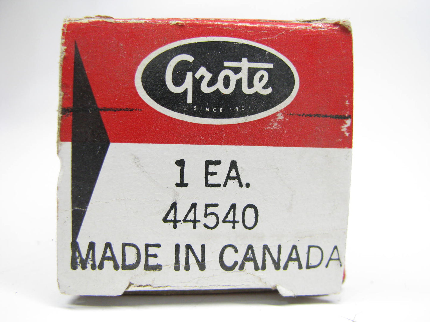 Vintage Grote 44540 3-pin Round Electromechanical Flasher, 3 Terminal