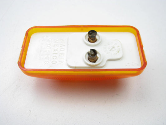 Grote 46413 Rectangle Clearance / Marker Light Lamp AMBER 2 Prongs