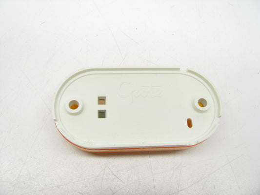 (2) Grote 46713-5 Side Marker Light Single-Bulb Oval Clearance / Marker / Yellow