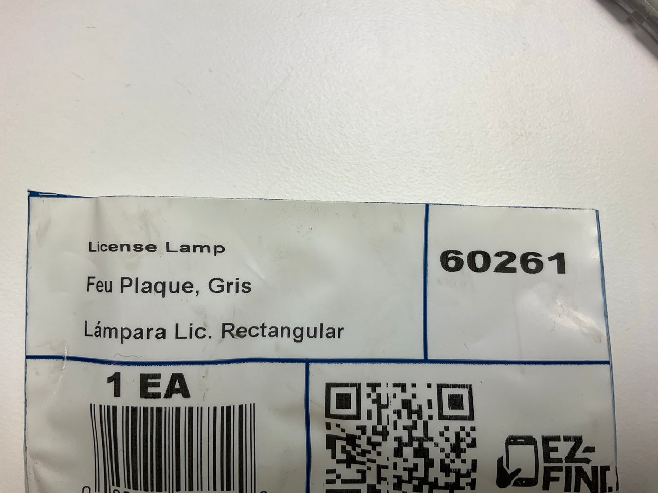 Grote 60261 Small Rectangular License Plate Lights Lamp, PAIR