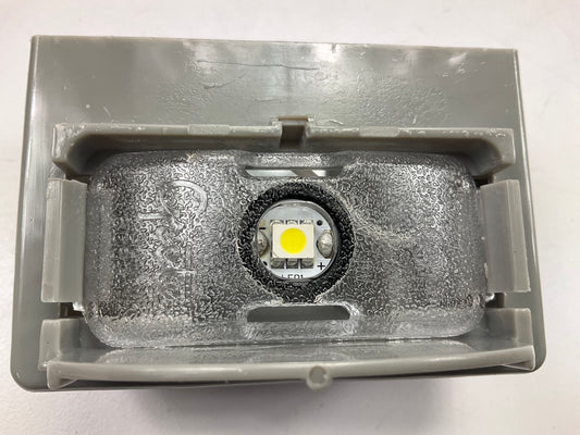 Grote 60681 MicroNova Multi-Volt LED License Light, Vertical Mount, Gray