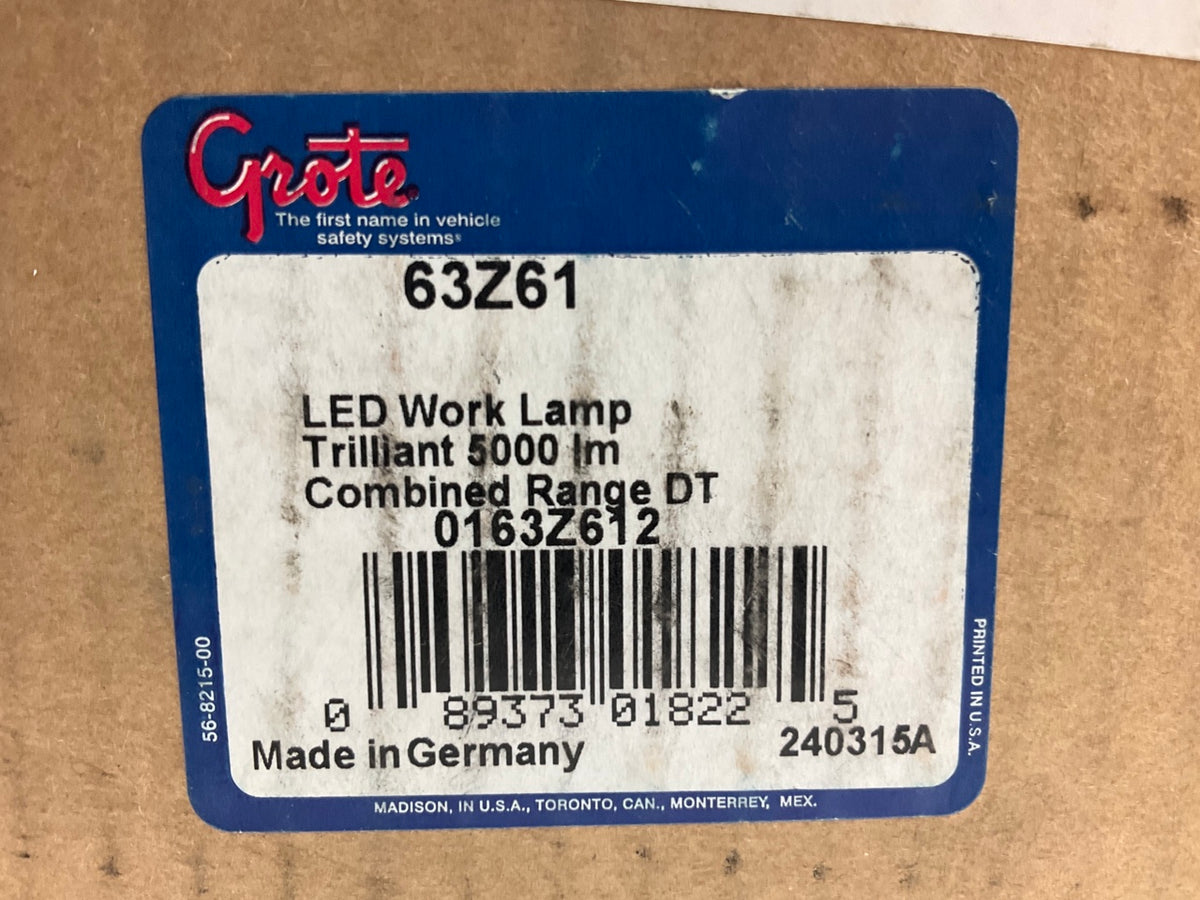 Grote 63Z61 Trilliant LMX LED Work Light Lamp, 5000 Lumen