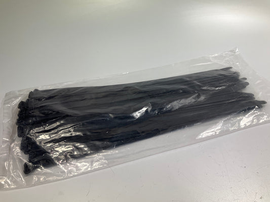 250 Pcs - Grote 85-6043 Pro 15'' Nylon Cable Zip Ties, Wide Strap, 120 Lbs