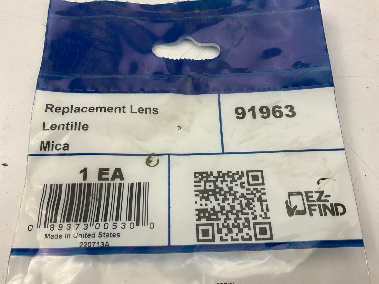Grote 91963 Yellow Clearance Marker Replacement Lens (Two-Bulb Square Lens)