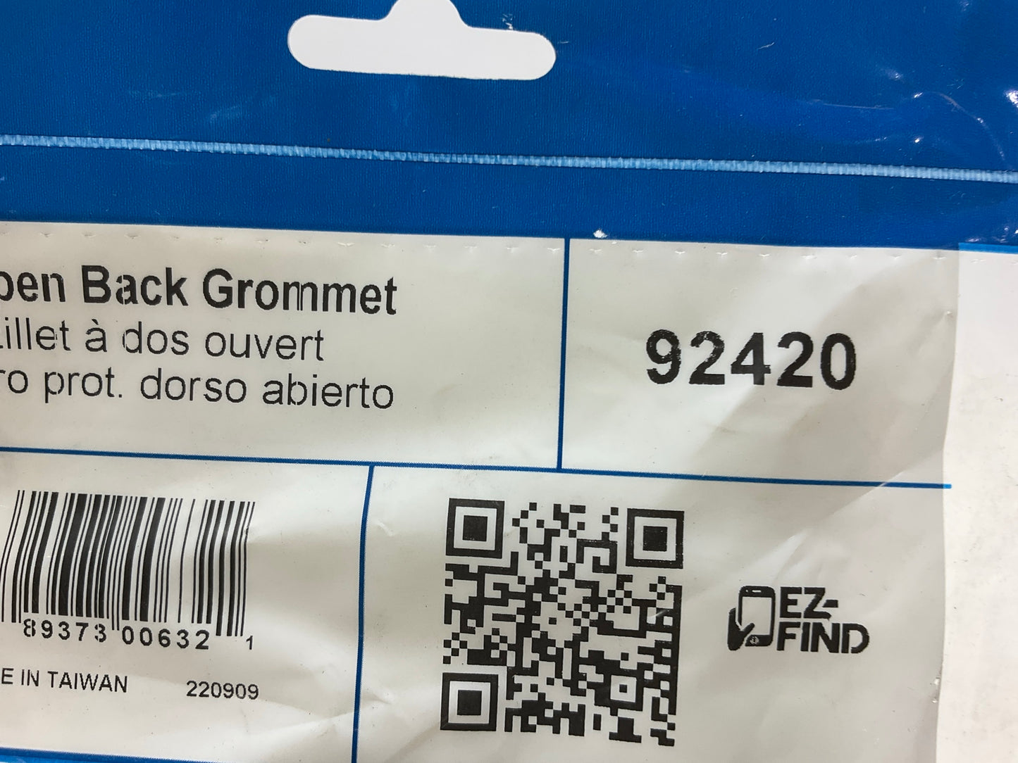 (2) Grote 92420 Trailer Light Lamp Mounting Grommet, 6'' Oval, For Grote 53962