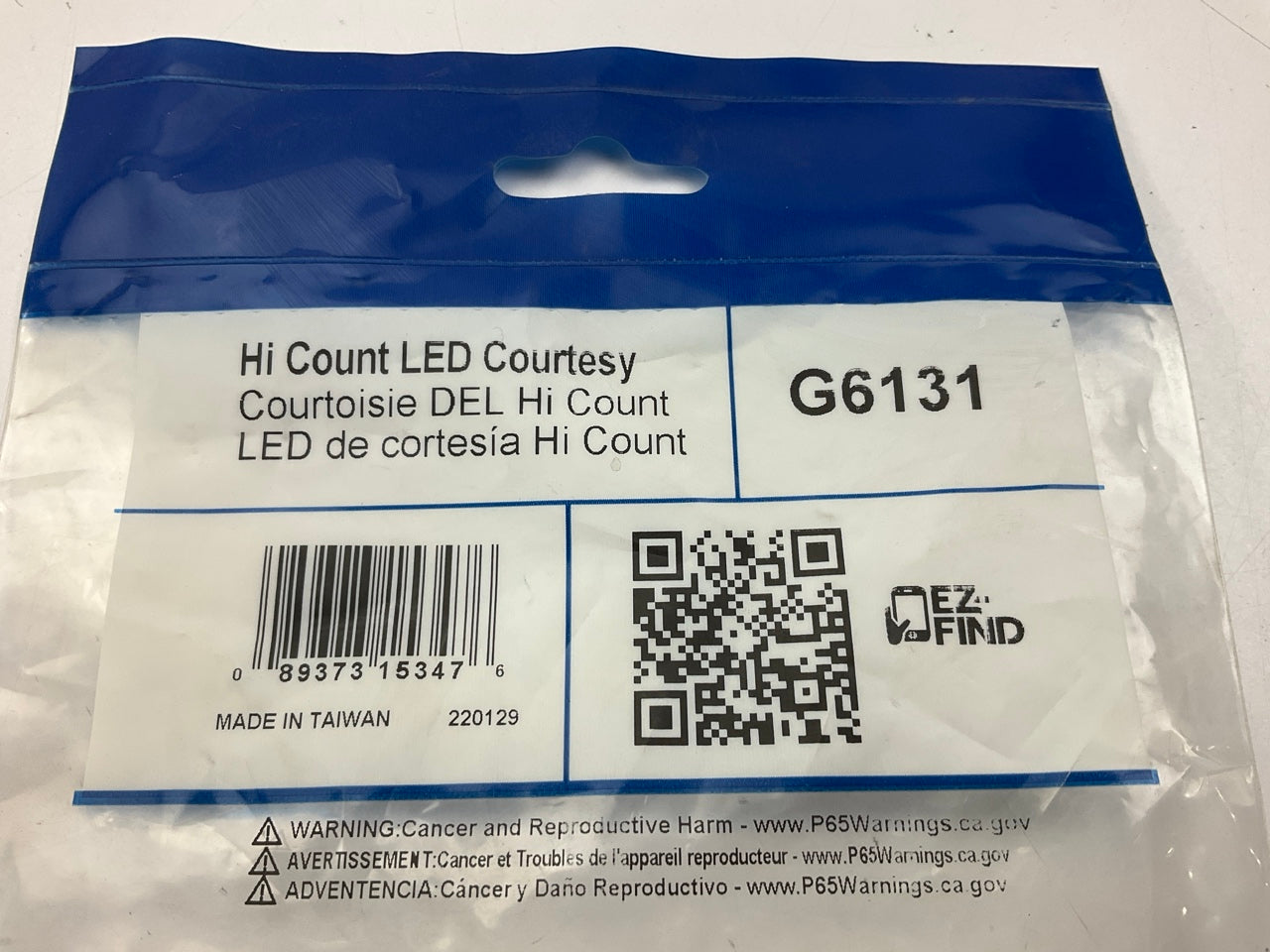 Grote G6131 LED Courtesy Light, Clear, 2 Wire Pigtail