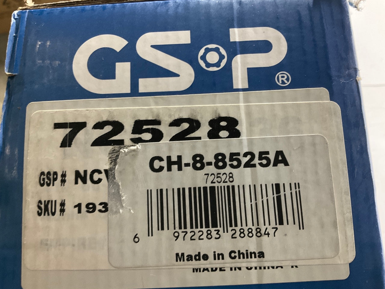 GSP 72528 Front Right CV Axle
