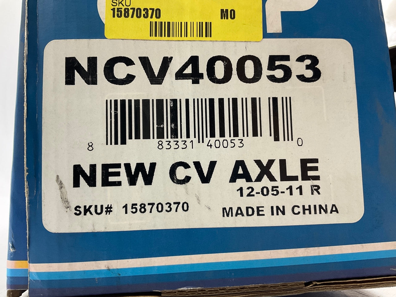 NEW GSP NCV40053 Front CV Axle - 1998-2001 Honda Passport, 98-00 Amigo, Rodeo