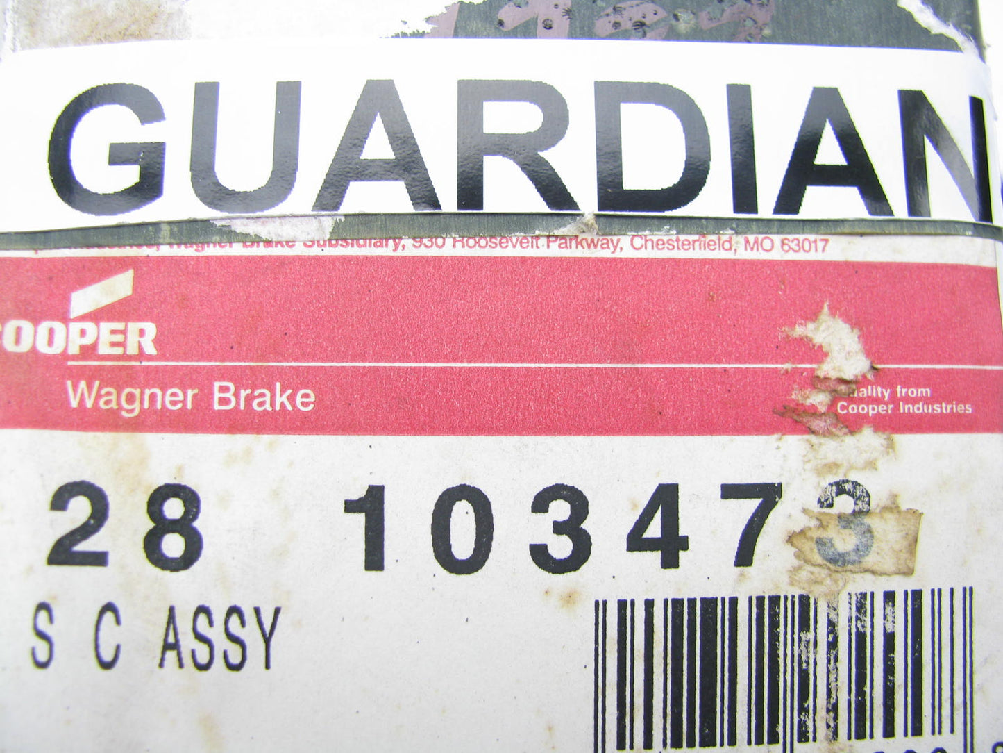 Guardian 28-103473 Clutch Slave Cylinder 1983-84 Ford Ranger 1987-88 Thunderbird