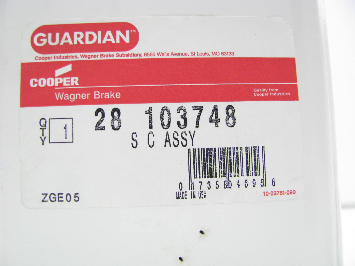 Guardian Clutch Release Bearing And Slave Cylinder 1985-1987 Ranger, Bronco II