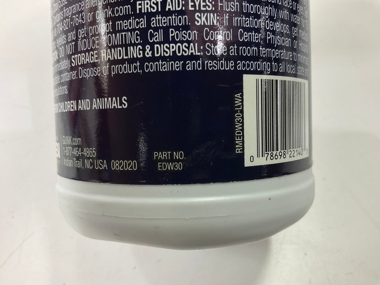(5) CANS - Gunk EDW30 Degreaser Cleaning Wipes, 30 Wipes In Each Can