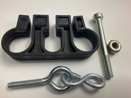 Haldex 11546 18-Wheeler Hose Clamp 3-Hole Seperator W/ Swivel & Eyebolt