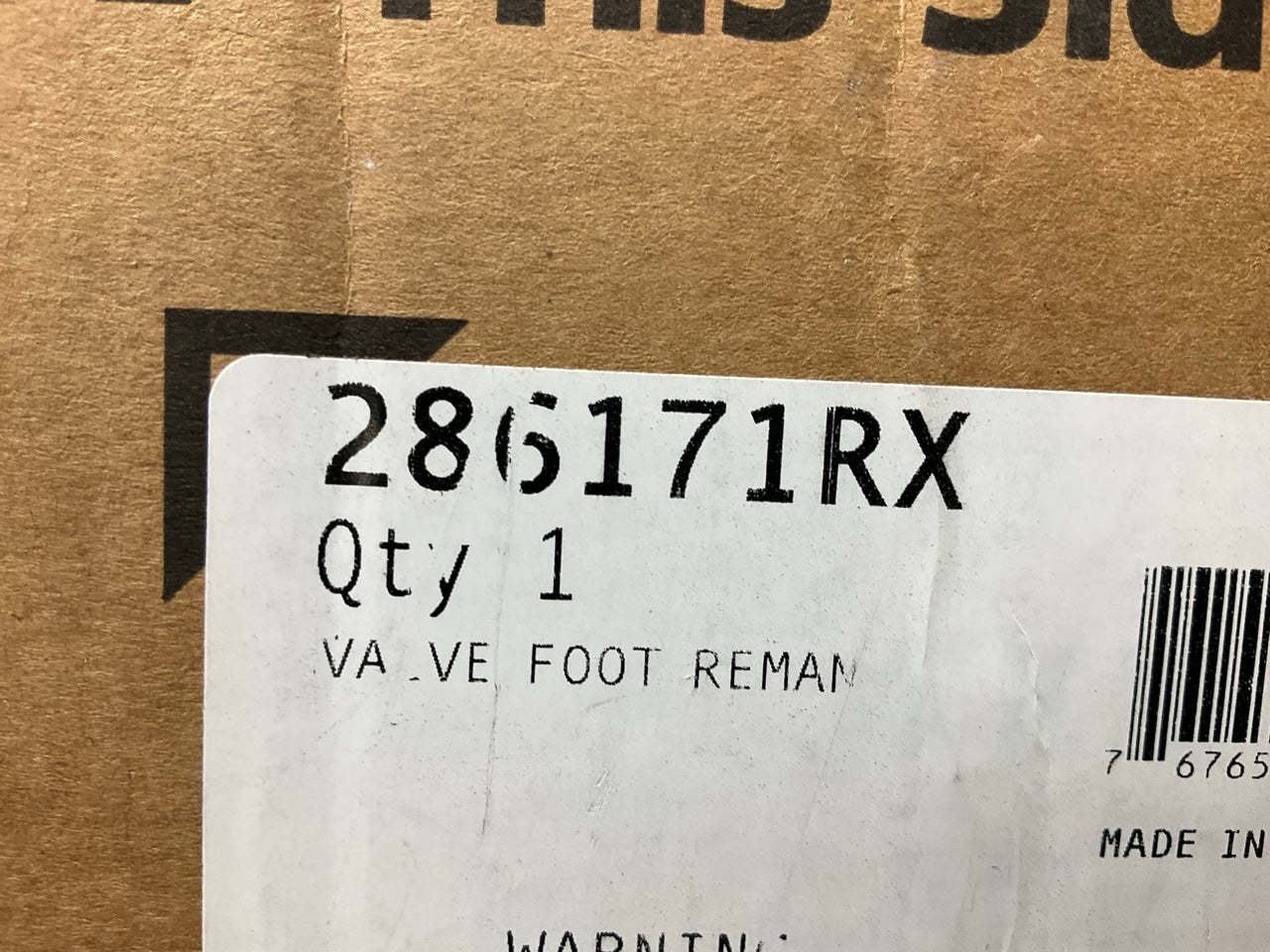 REMAN. Haldex 286171RX E-6 Dual Circuit Foot Control Valve