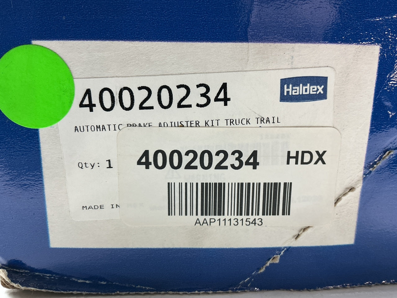 Haldex 40020234 1.5'' Cam / 28-Spline / 6'' Automatic Slack Adjuster